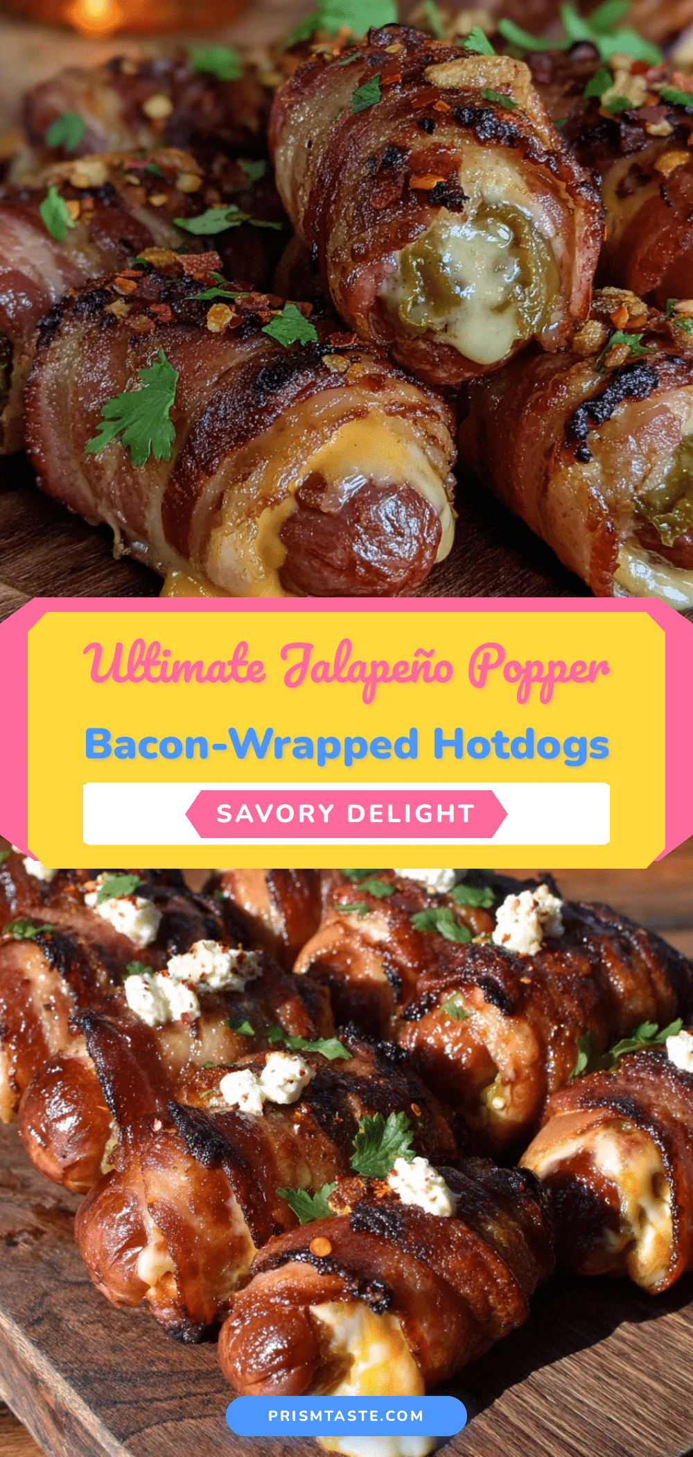 jalapeño popper stuffed bacon-wrapped hotdogs recipe