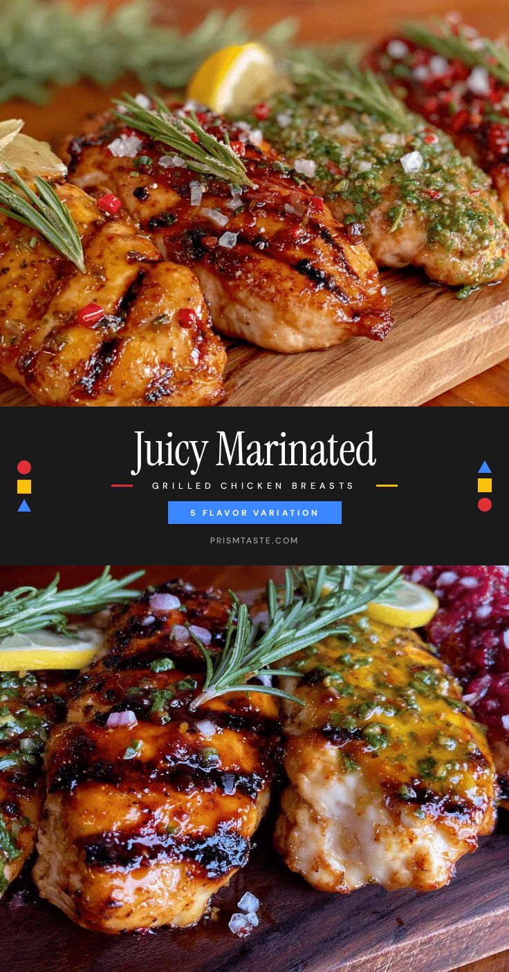 marinated grilled chicken breast recipe