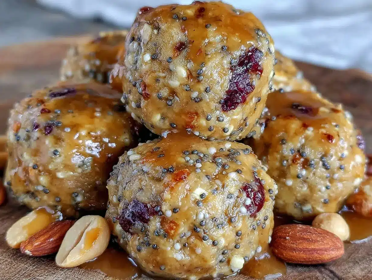 no-bake peanut butter energy balls preparation steps