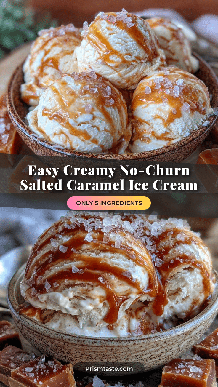 no-churn salted caramel ice cream recipe