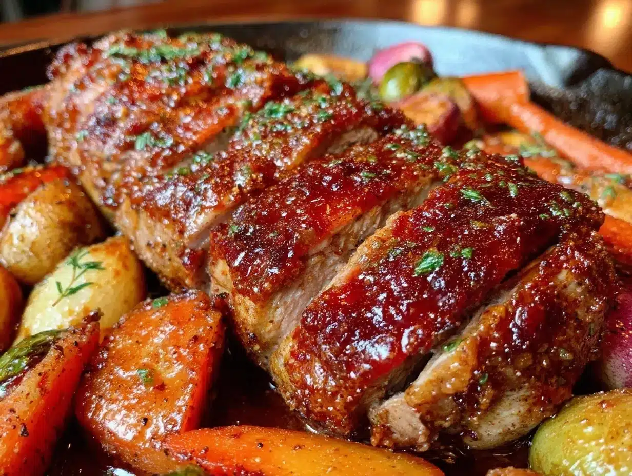one-pan fall harvest pork tenderloin preparation steps