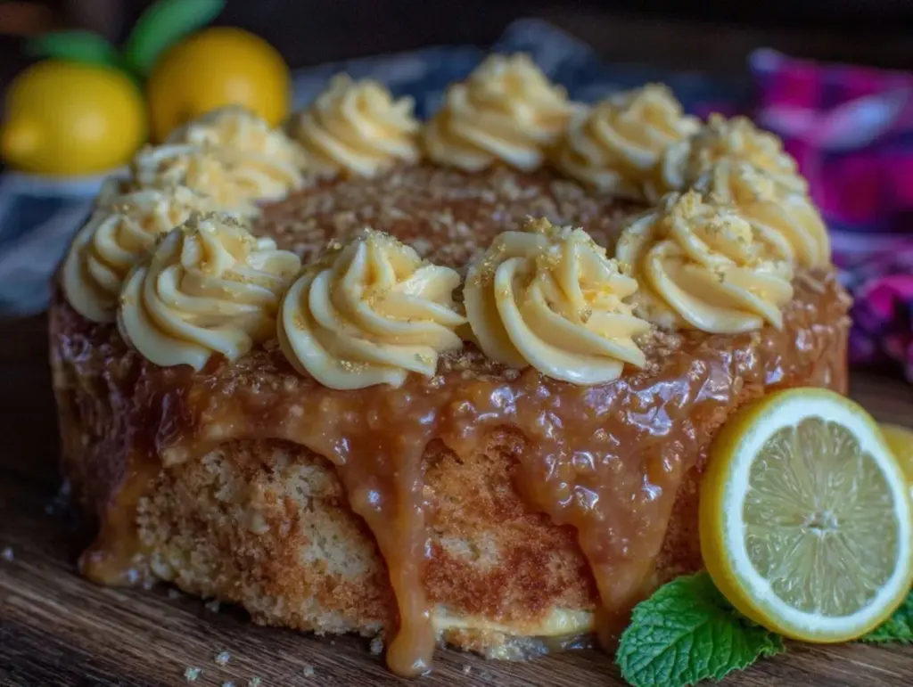 perfect golden leo birthday cake - featured image