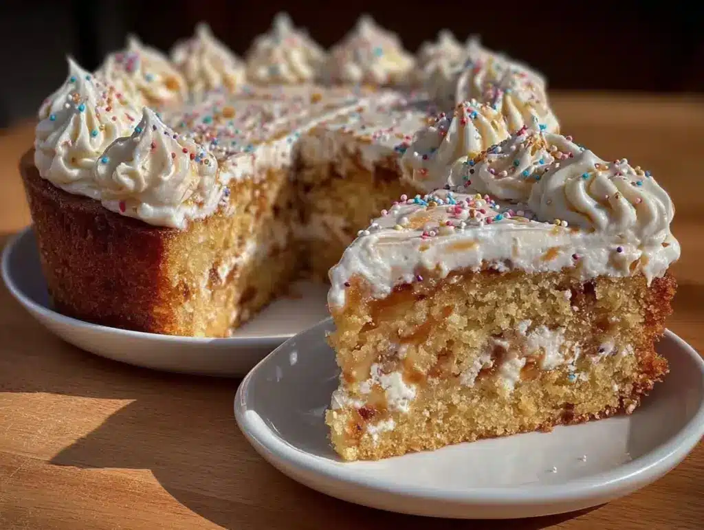 Perfect Leo Sun-Kissed Confetti Cake - featured image