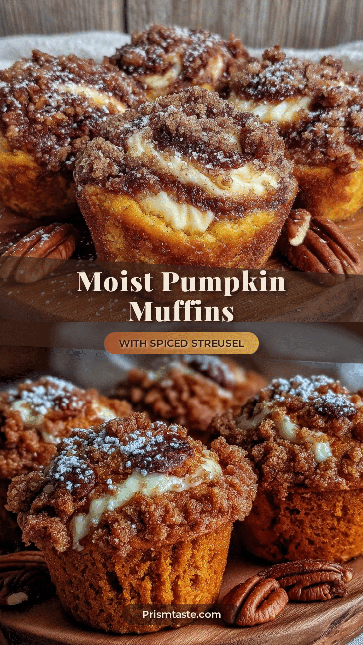 pumpkin cream cheese muffins recipe
