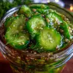 quick tangy refrigerator dill pickles - featured image