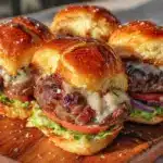 red white blue burger sliders - featured image