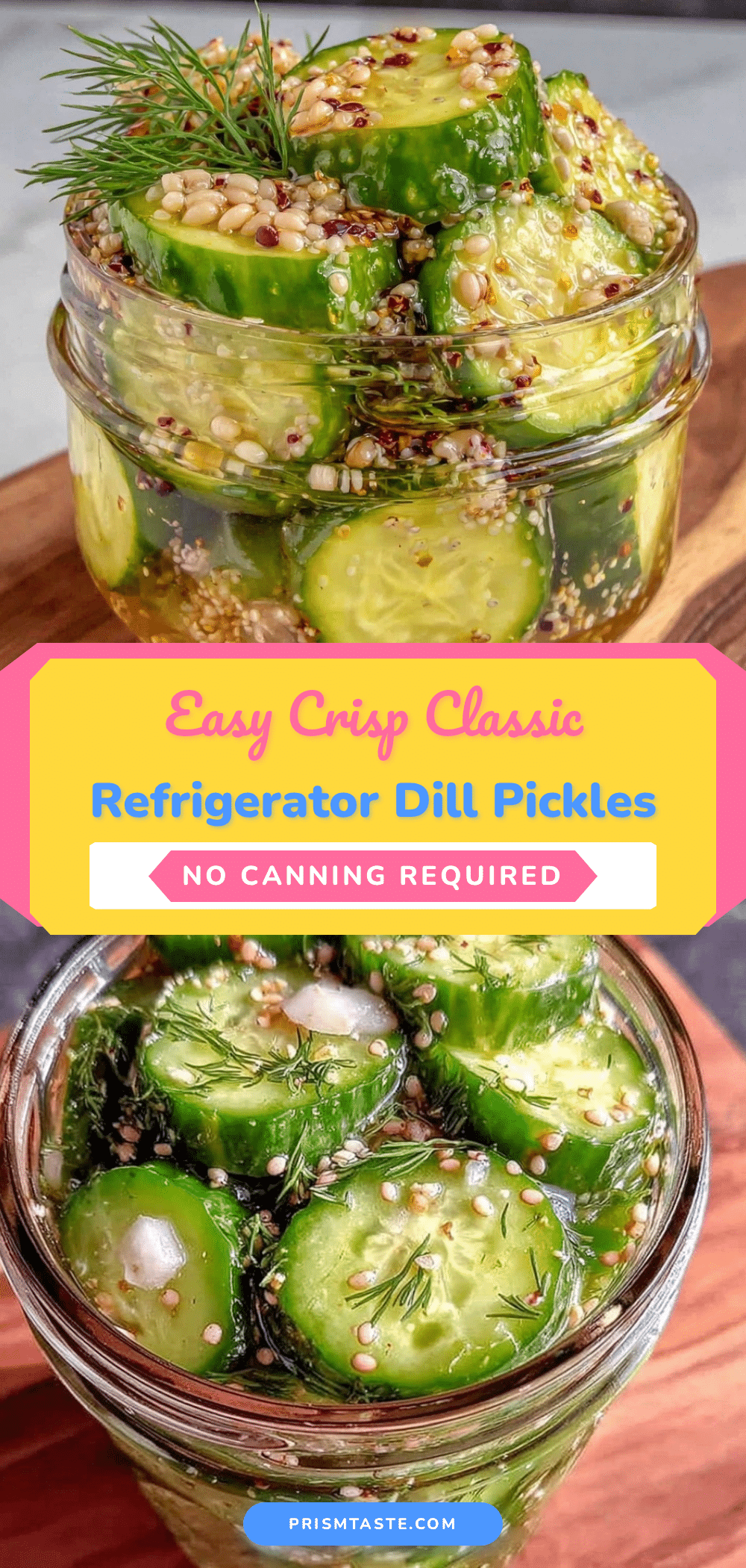 refrigerator dill pickles recipe