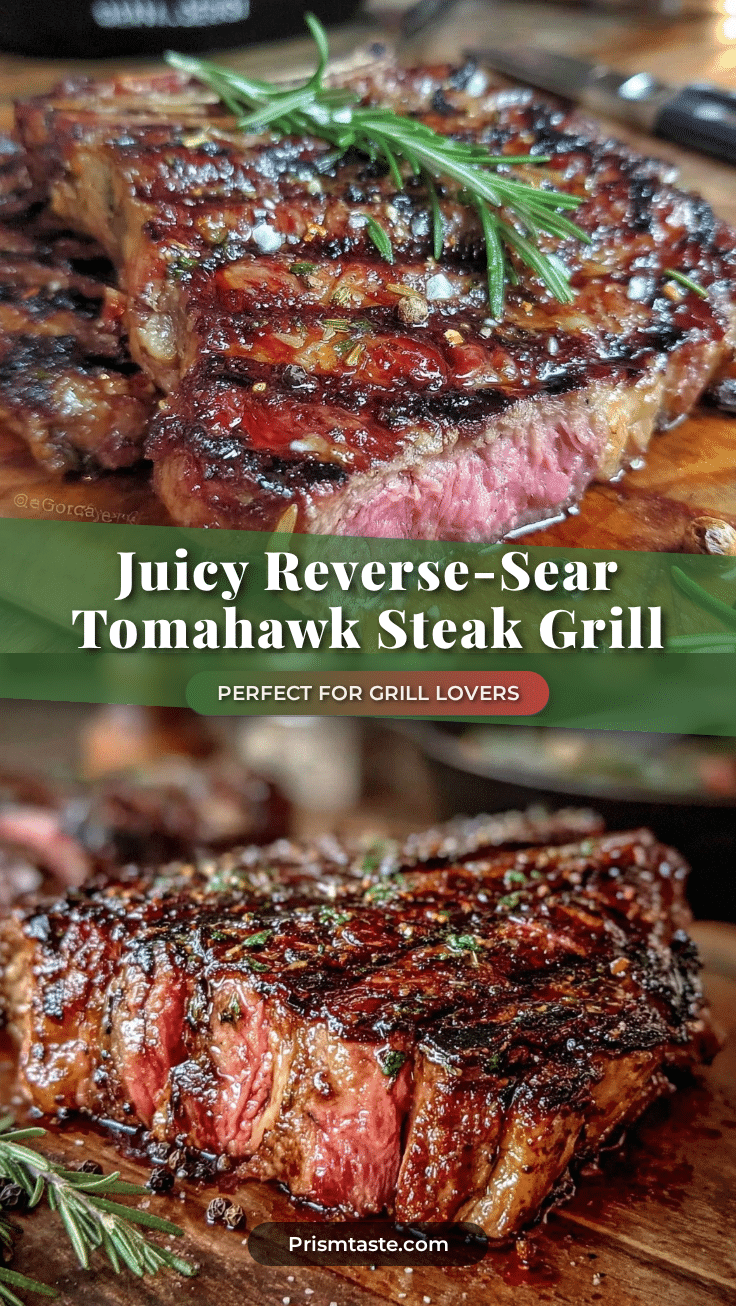 reverse-sear tomahawk steak recipe