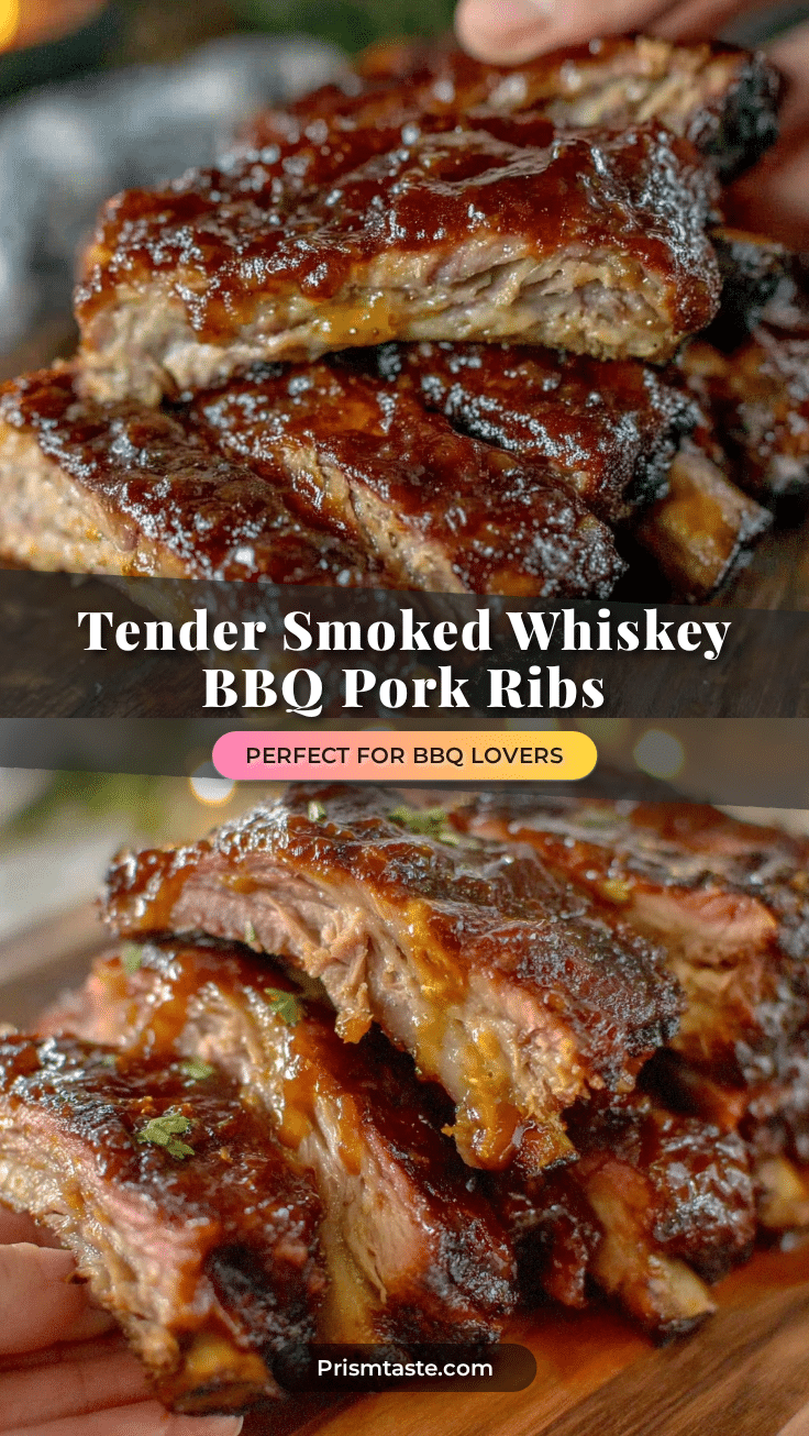 smoked whiskey bbq pork ribs recipe
