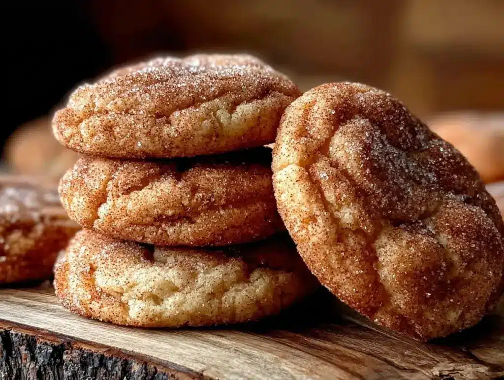 soft-baked snickerdoodles - featured image
