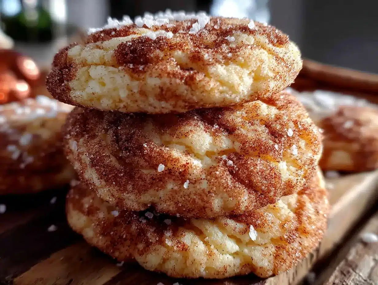 soft-baked snickerdoodles preparation steps
