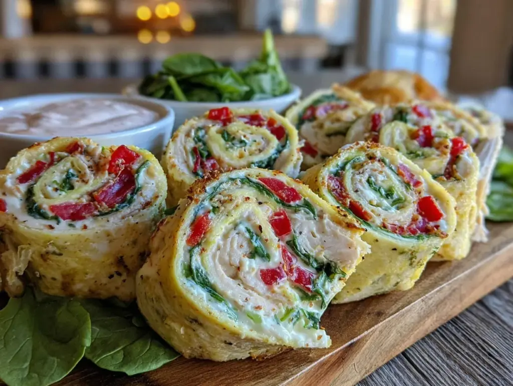 turkey pinwheel wraps - featured image