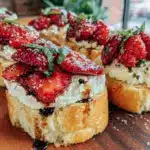 whipped feta bruschetta - featured image