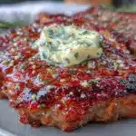 whiskey-glazed ribeye steak - featured image