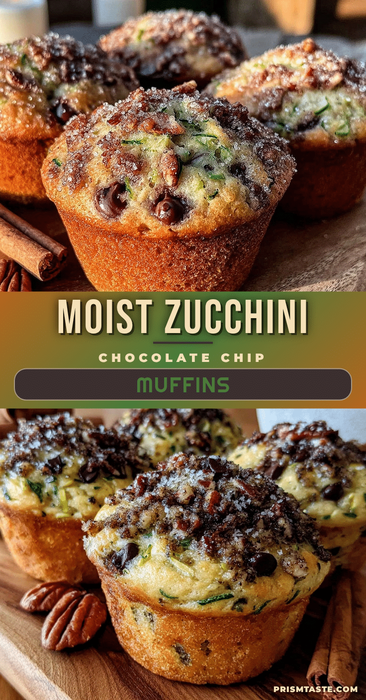 zucchini chocolate chip muffins recipe