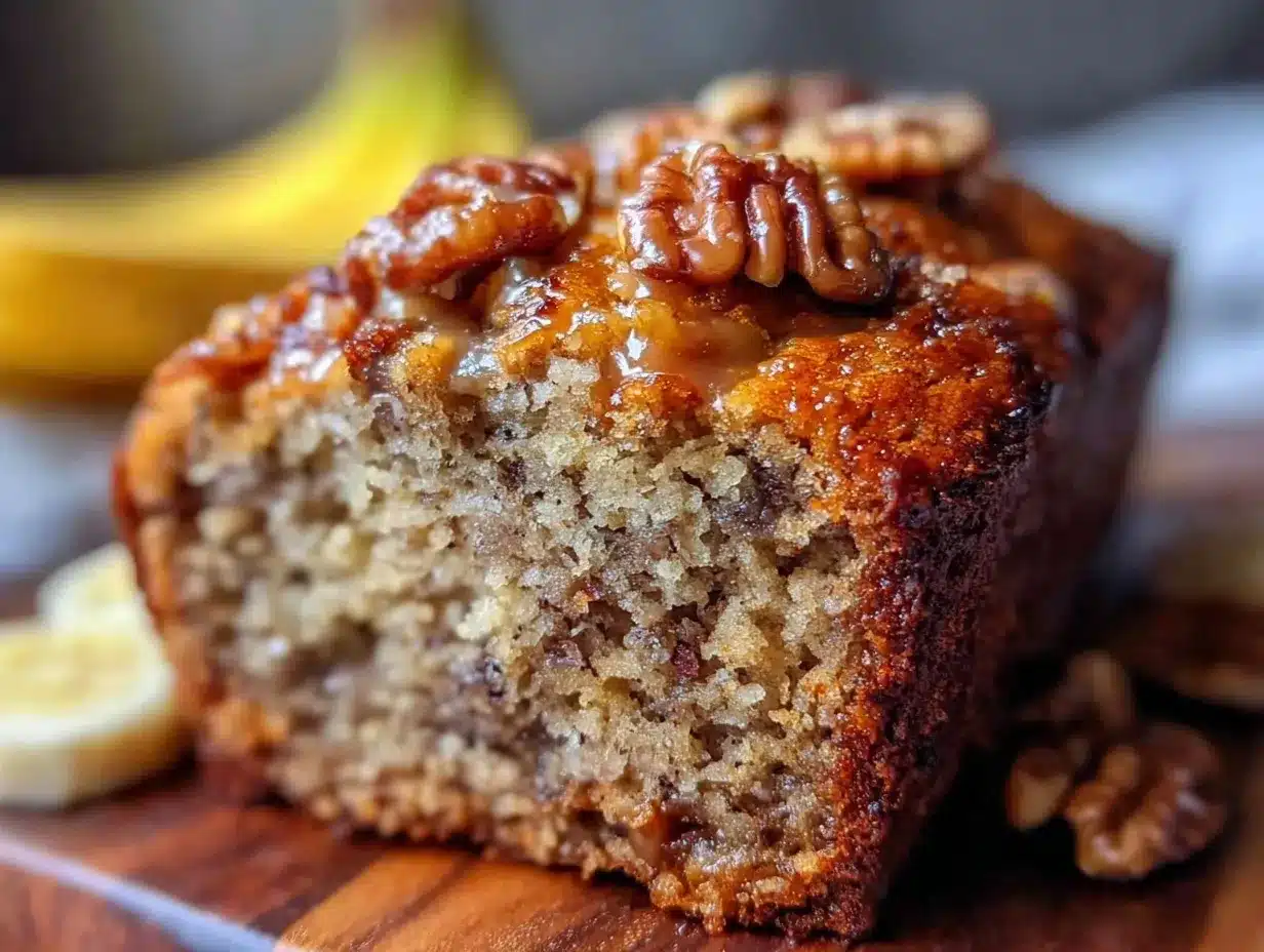 brown butter banana bread preparation steps