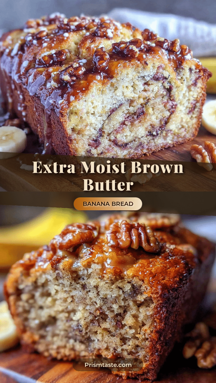 brown butter banana bread recipe