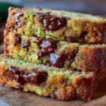brown butter chocolate chip zucchini bread - featured image