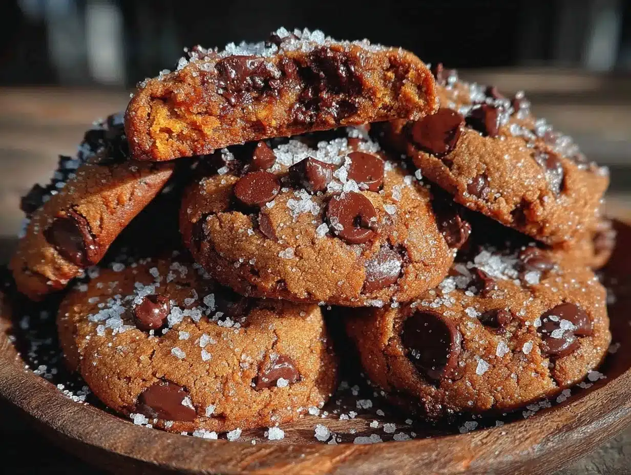 brown butter pumpkin chocolate chip cookies preparation steps