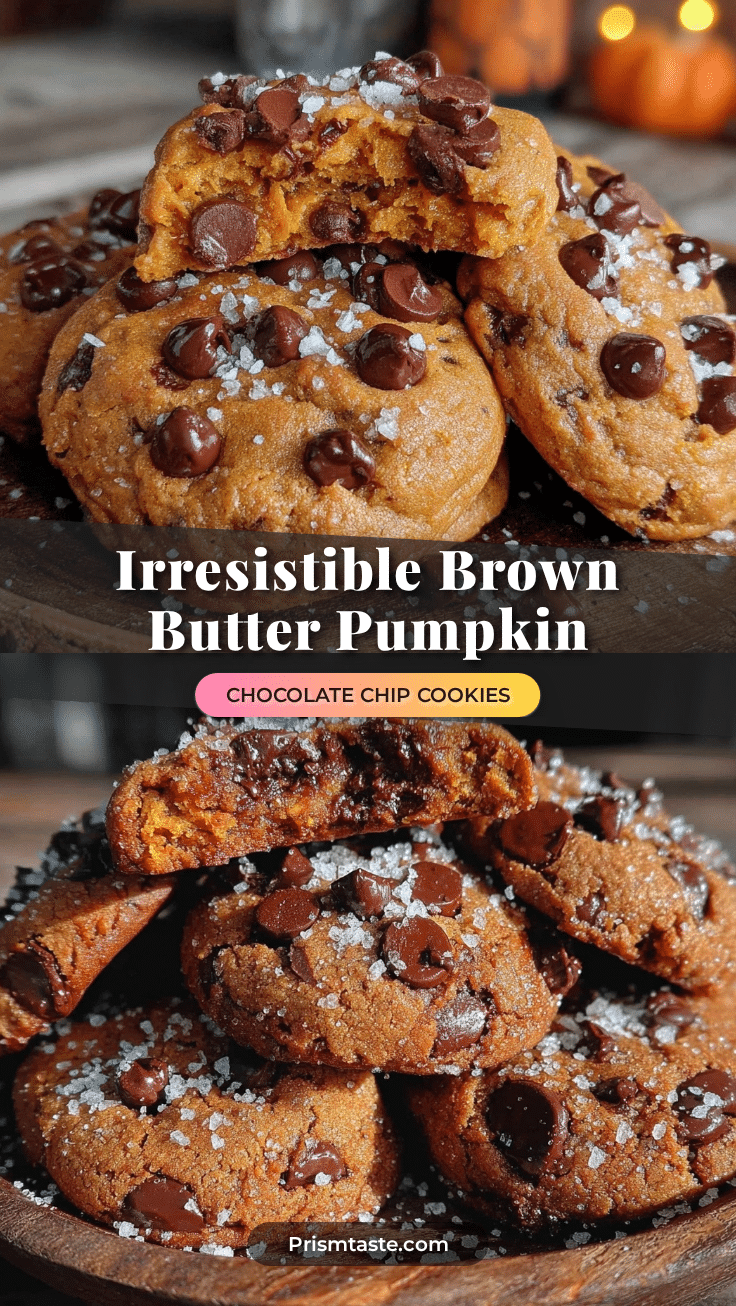 brown butter pumpkin chocolate chip cookies recipe