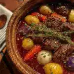 cozy crockpot beef stew - featured image