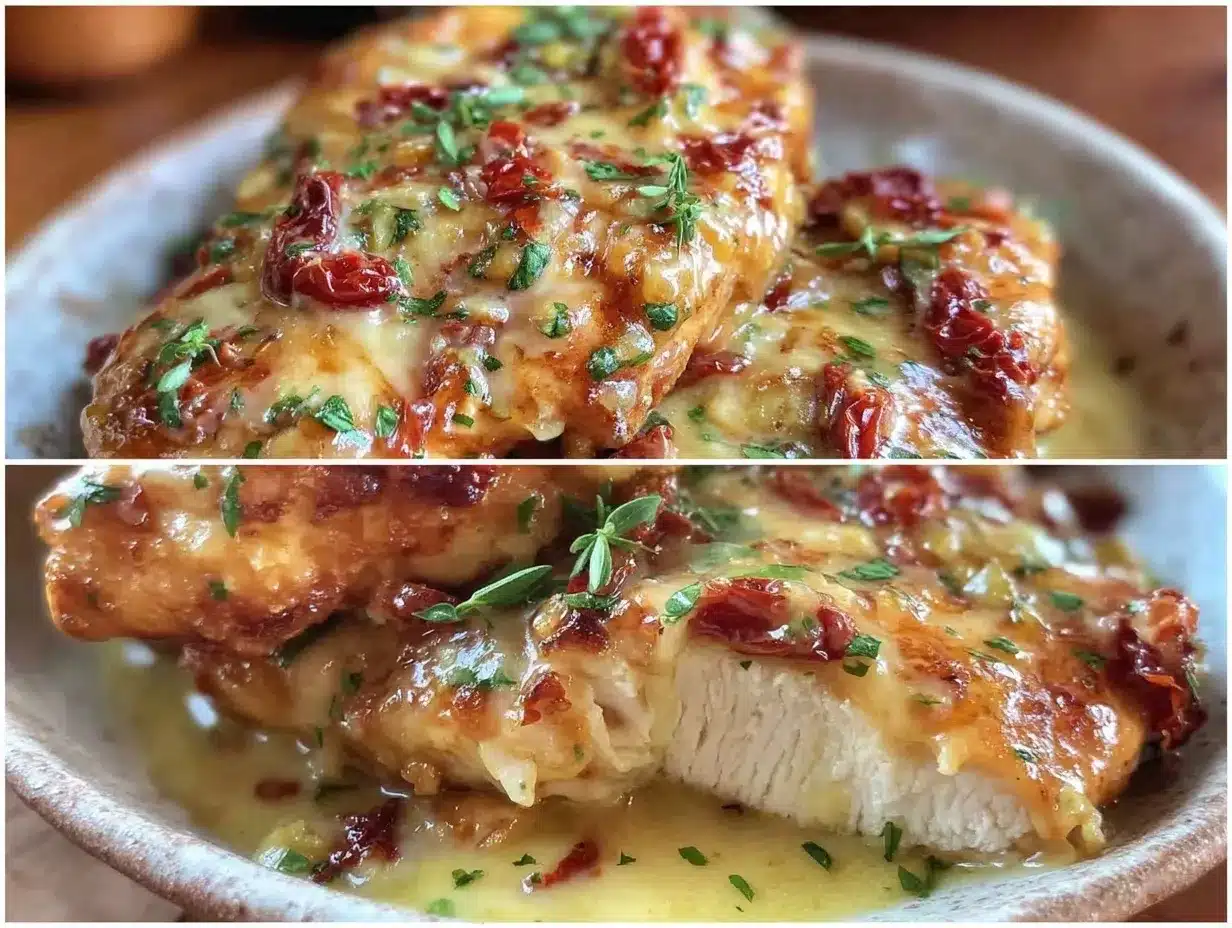 creamy crockpot marry me chicken preparation steps
