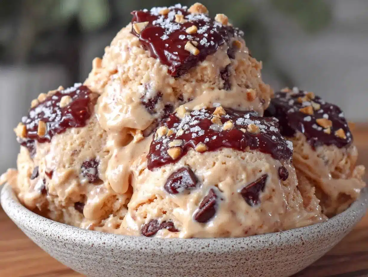 creamy frozen banana peanut butter chocolate chip ice cream preparation steps