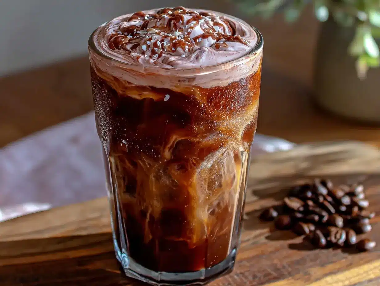 creamy vanilla sweet cream cold brew preparation steps