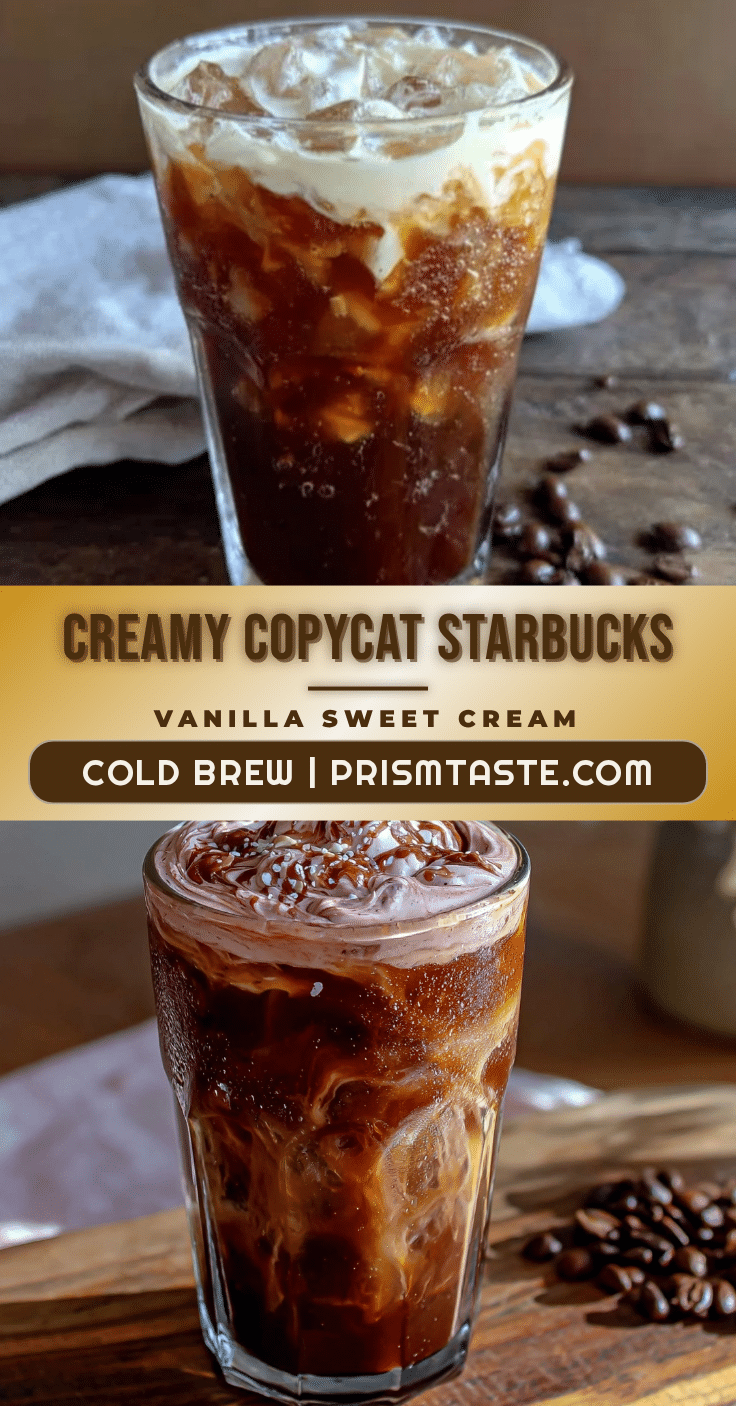 creamy vanilla sweet cream cold brew recipe