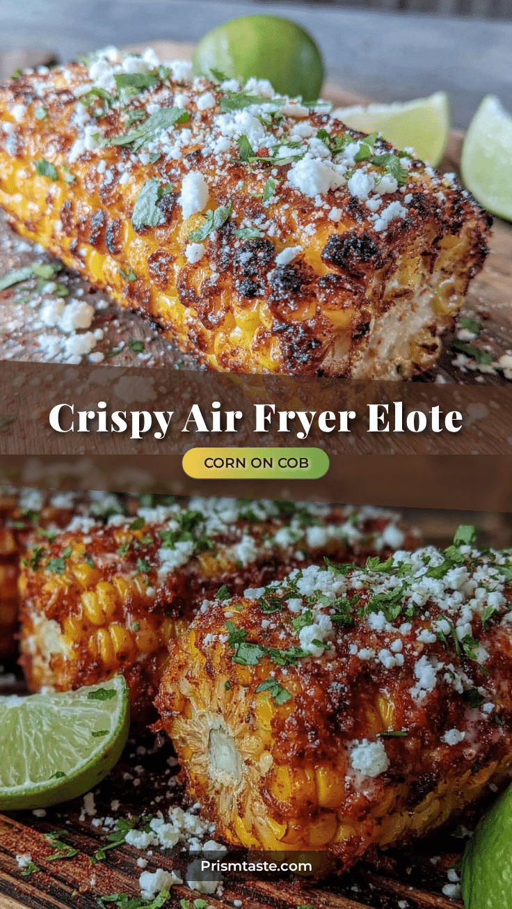 crispy air fryer corn on the cob recipe