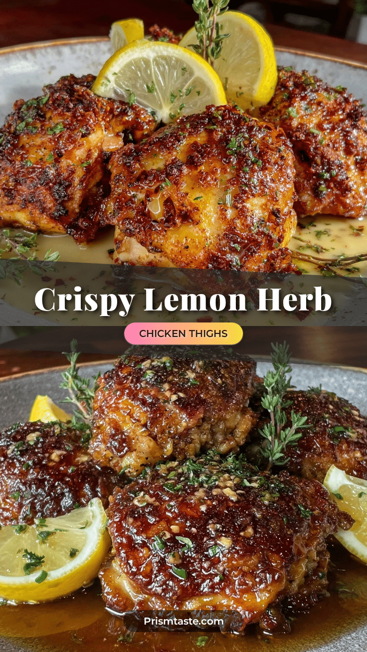 crispy skin-on chicken thighs recipe