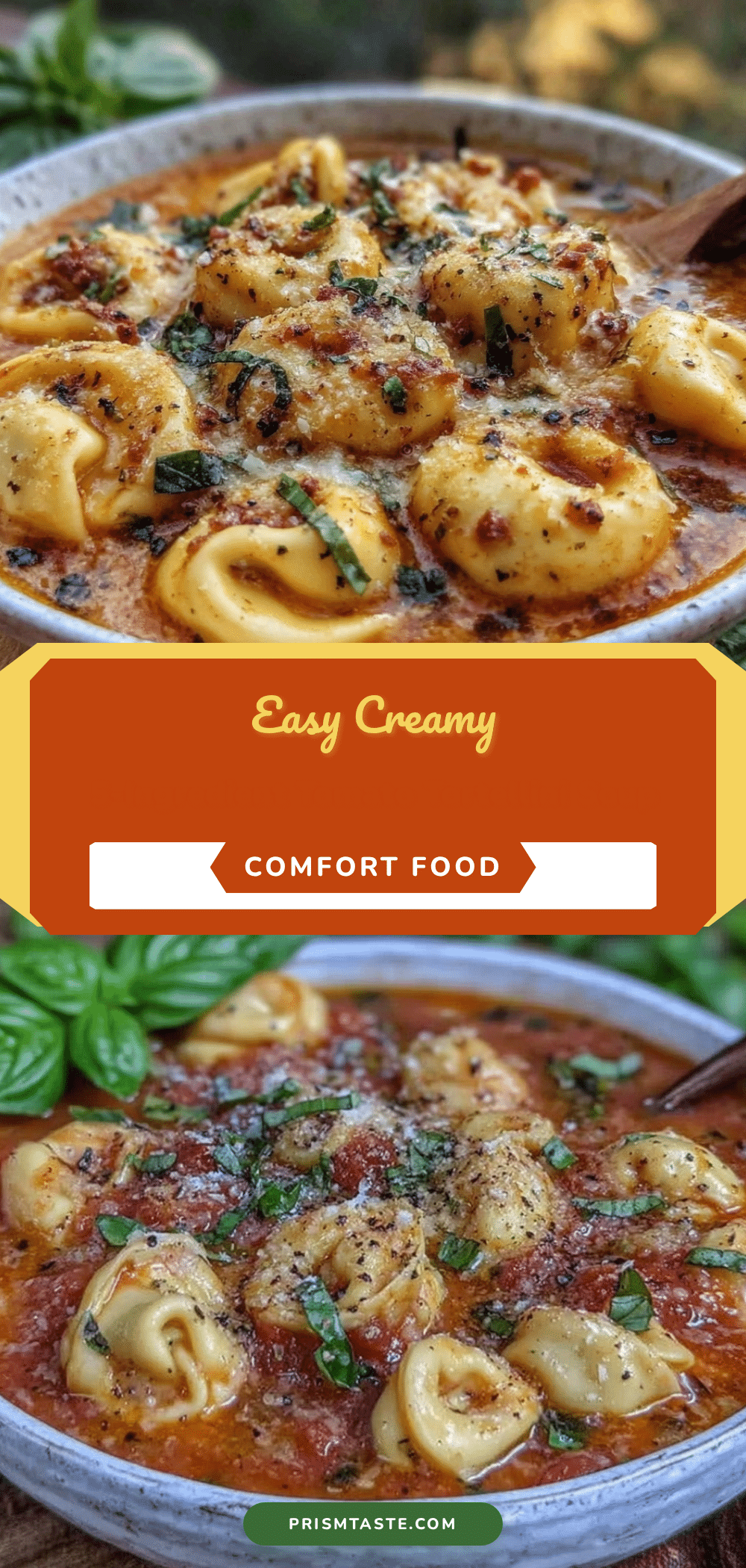 easy creamy tomato tortellini soup recipe