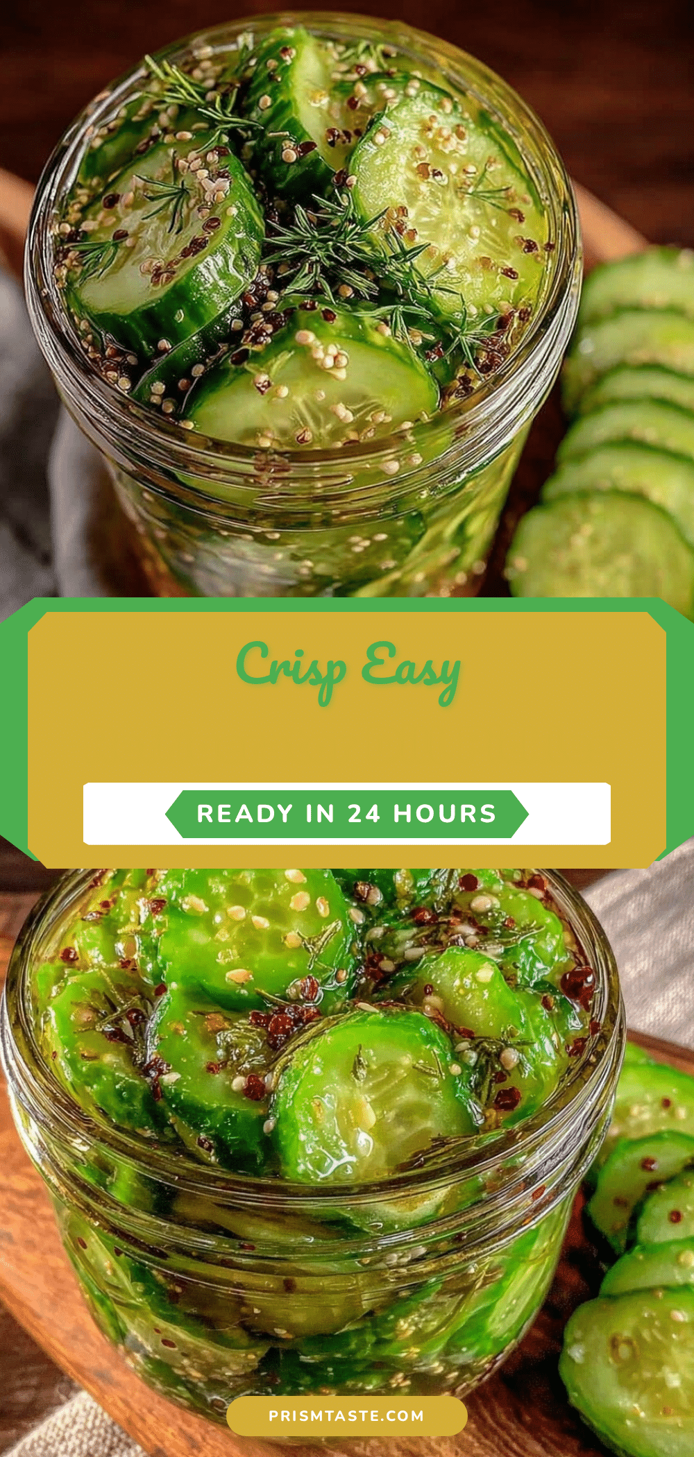 easy refrigerator dill pickles recipe