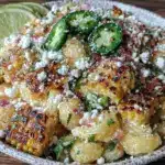grilled corn street corn pasta salad - featured image