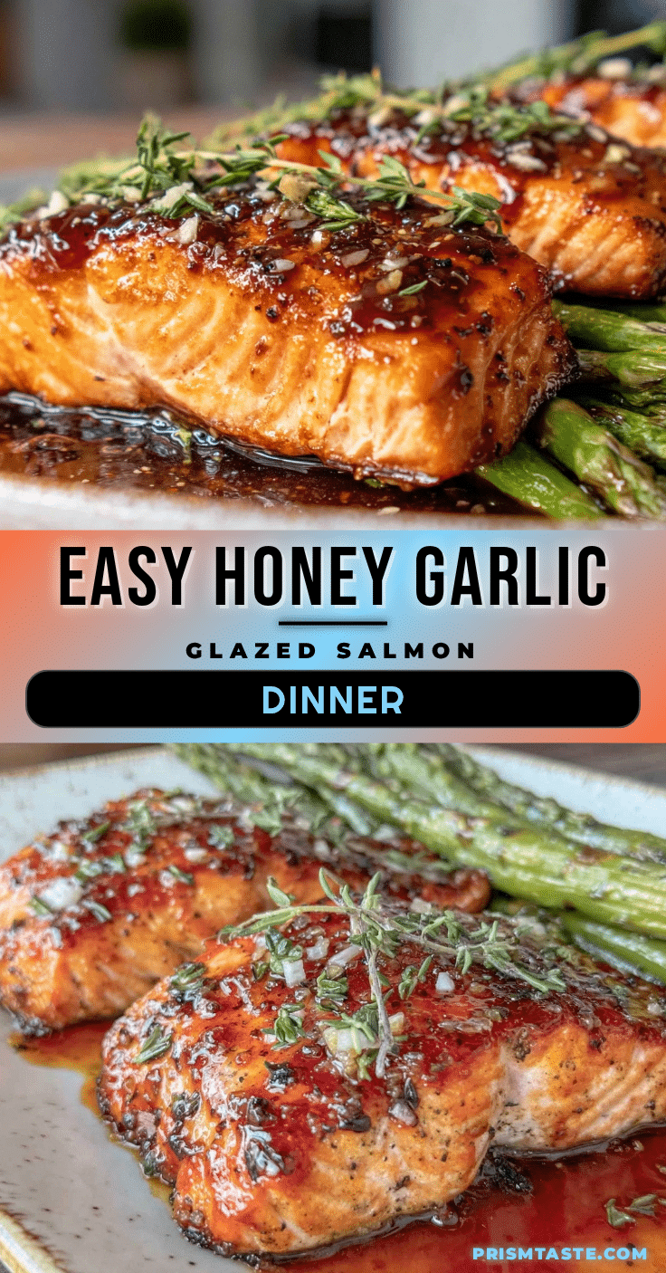 honey garlic glazed salmon recipe