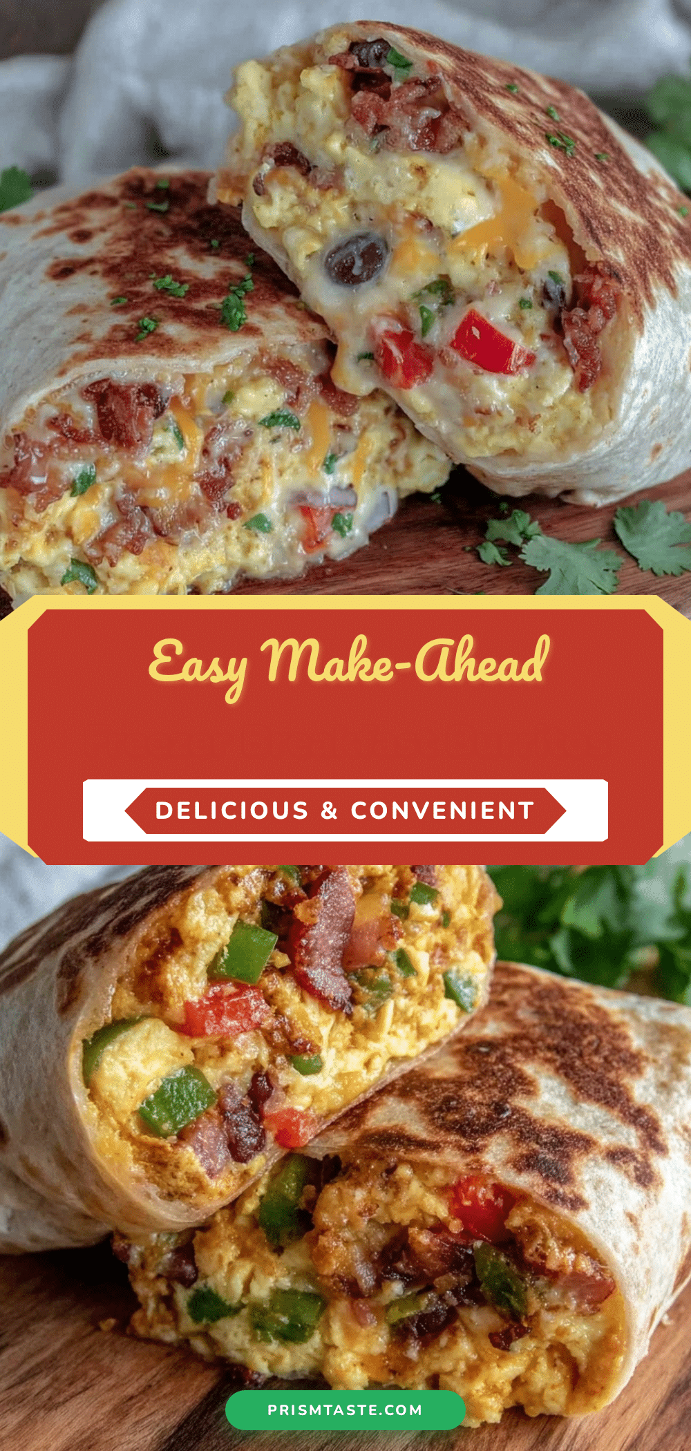 make-ahead freezer breakfast burritos recipe