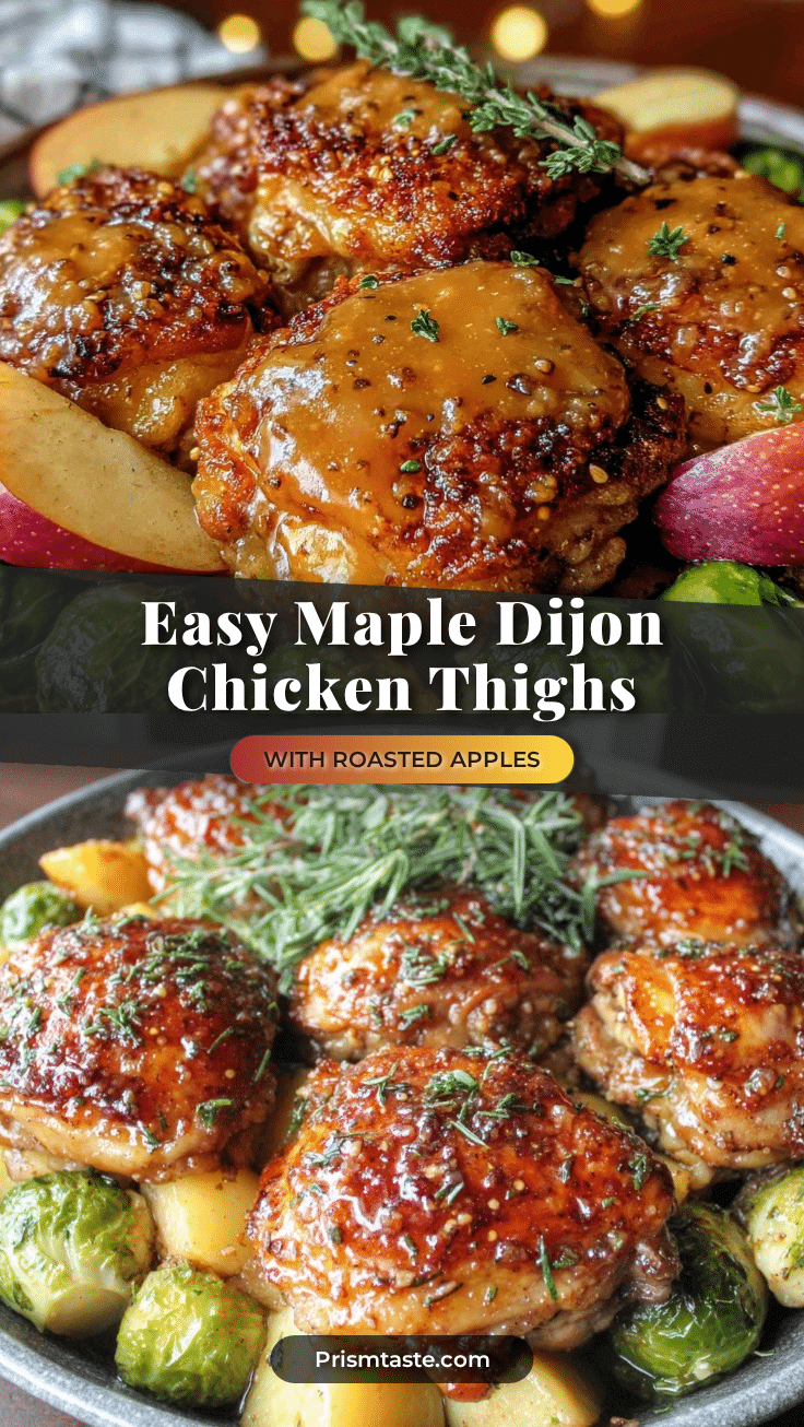 maple dijon chicken thighs recipe