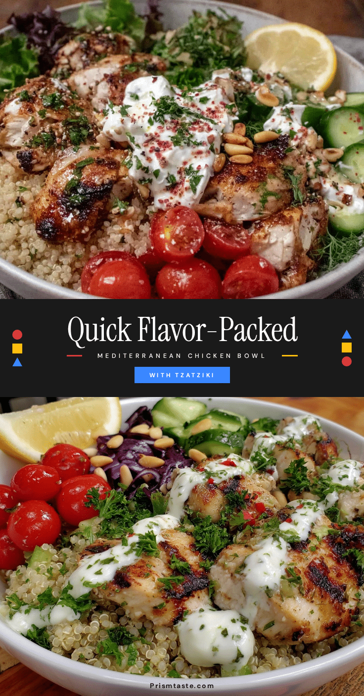 Mediterranean Chicken Bowl recipe