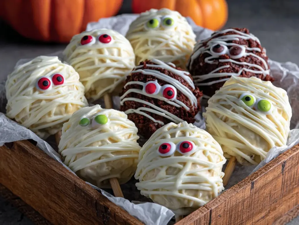 mummy cake pops - featured image