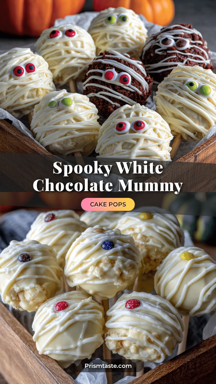 mummy cake pops recipe