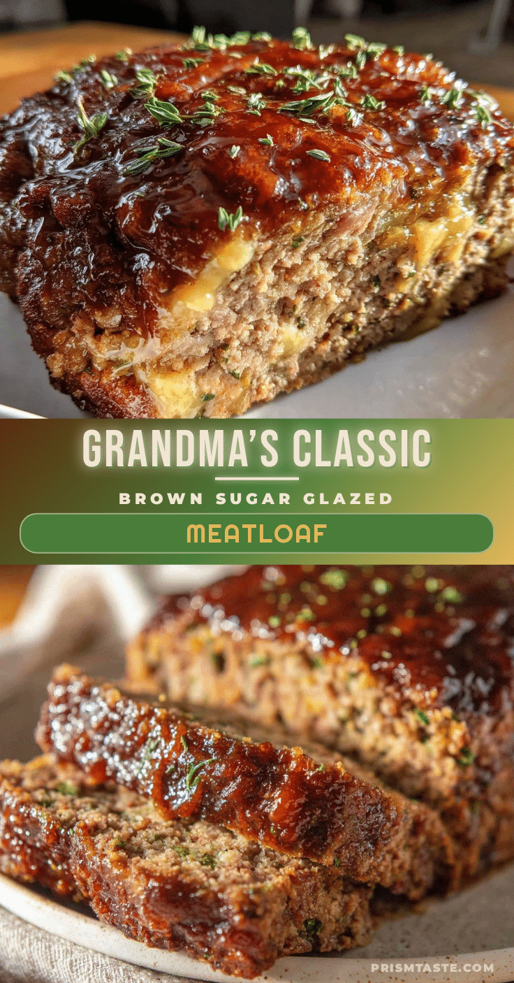 old-fashioned brown sugar glazed meatloaf recipe