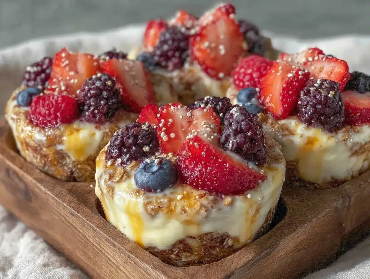 overnight oat lunchbox cups preparation steps