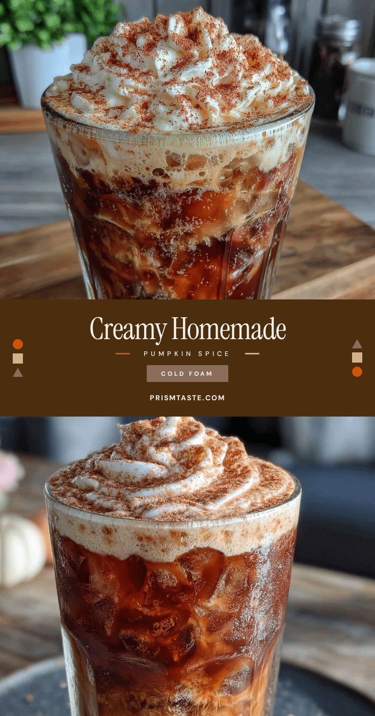 pumpkin spice cold foam recipe