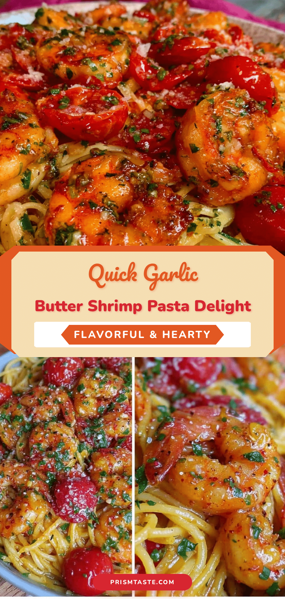 quick garlic butter shrimp pasta recipe
