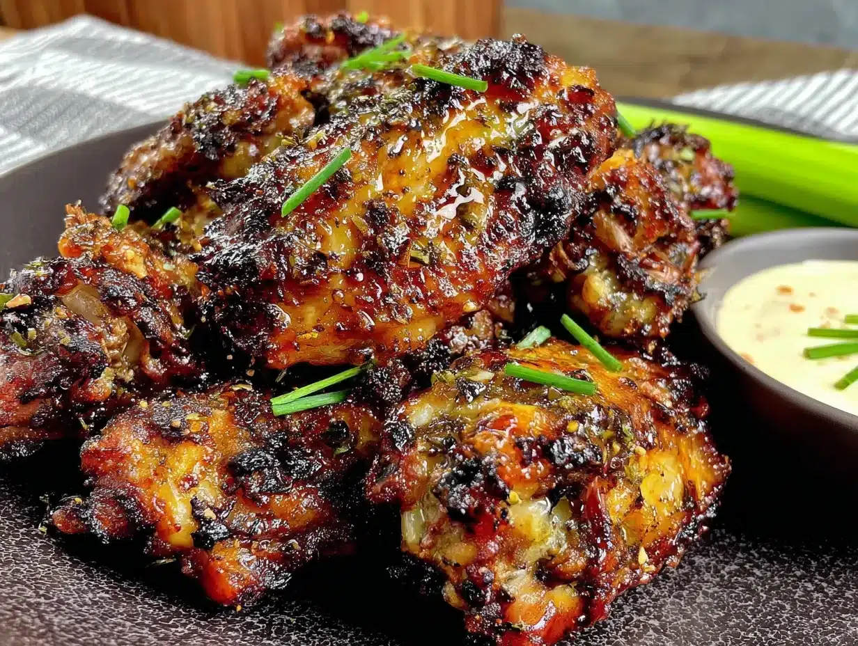 air fryer chicken wing bites preparation steps