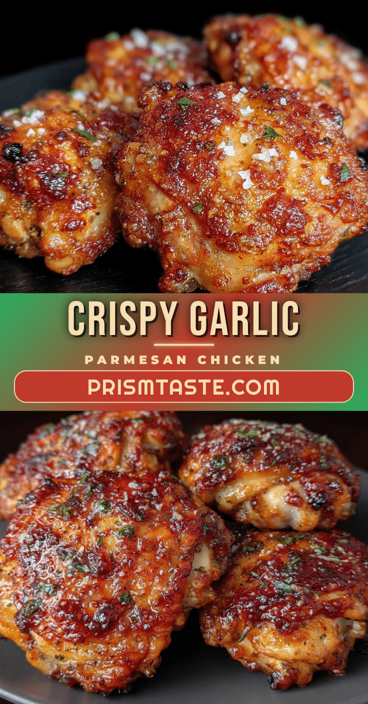 air fryer garlic parmesan chicken thighs recipe