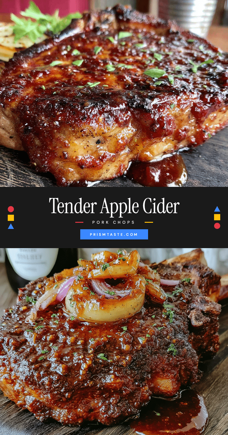 apple cider braised pork chops recipe