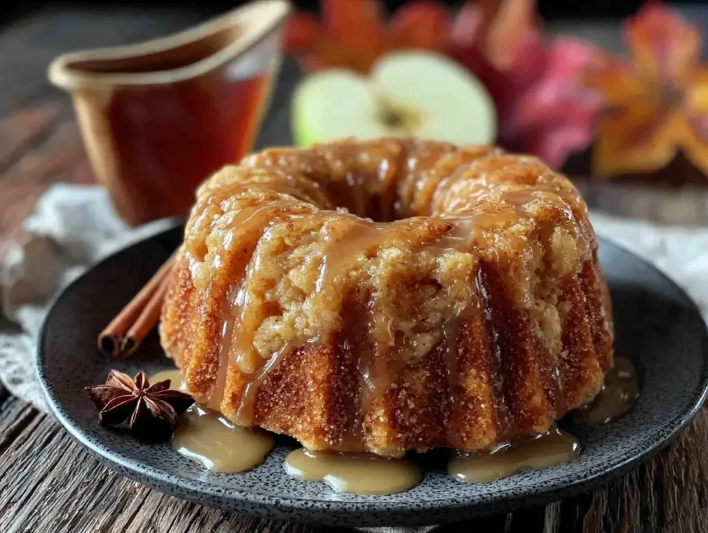 apple cider cake - featured image