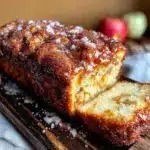 apple cider donut bread - featured image
