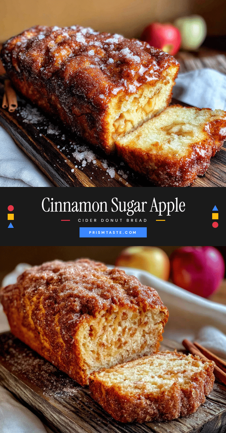 apple cider donut bread recipe